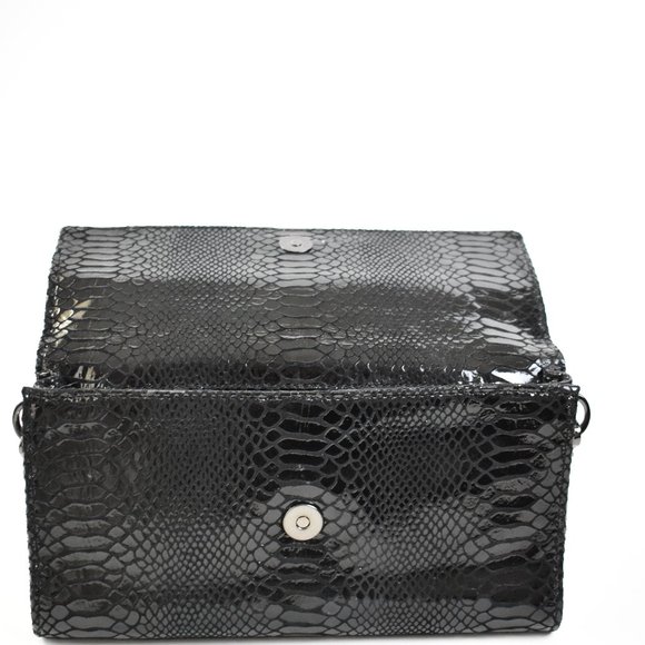 Michael Kors Python-Embossed Clutch Bag - Picture 3 of 6